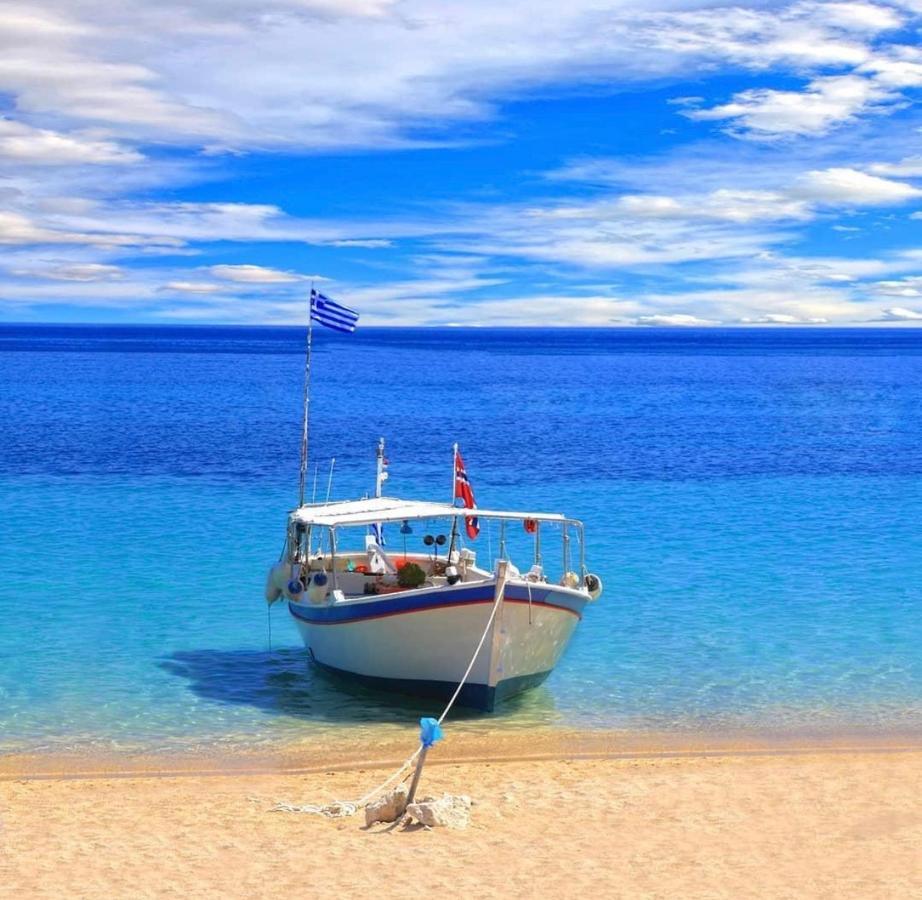 Sea Pearl Luxury Apartments Nea Vrasna Luaran gambar