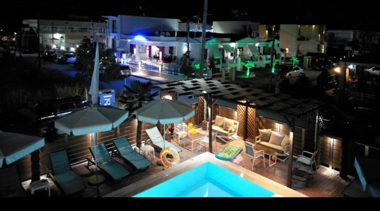 Sea Pearl Luxury Apartments Nea Vrasna Luaran gambar