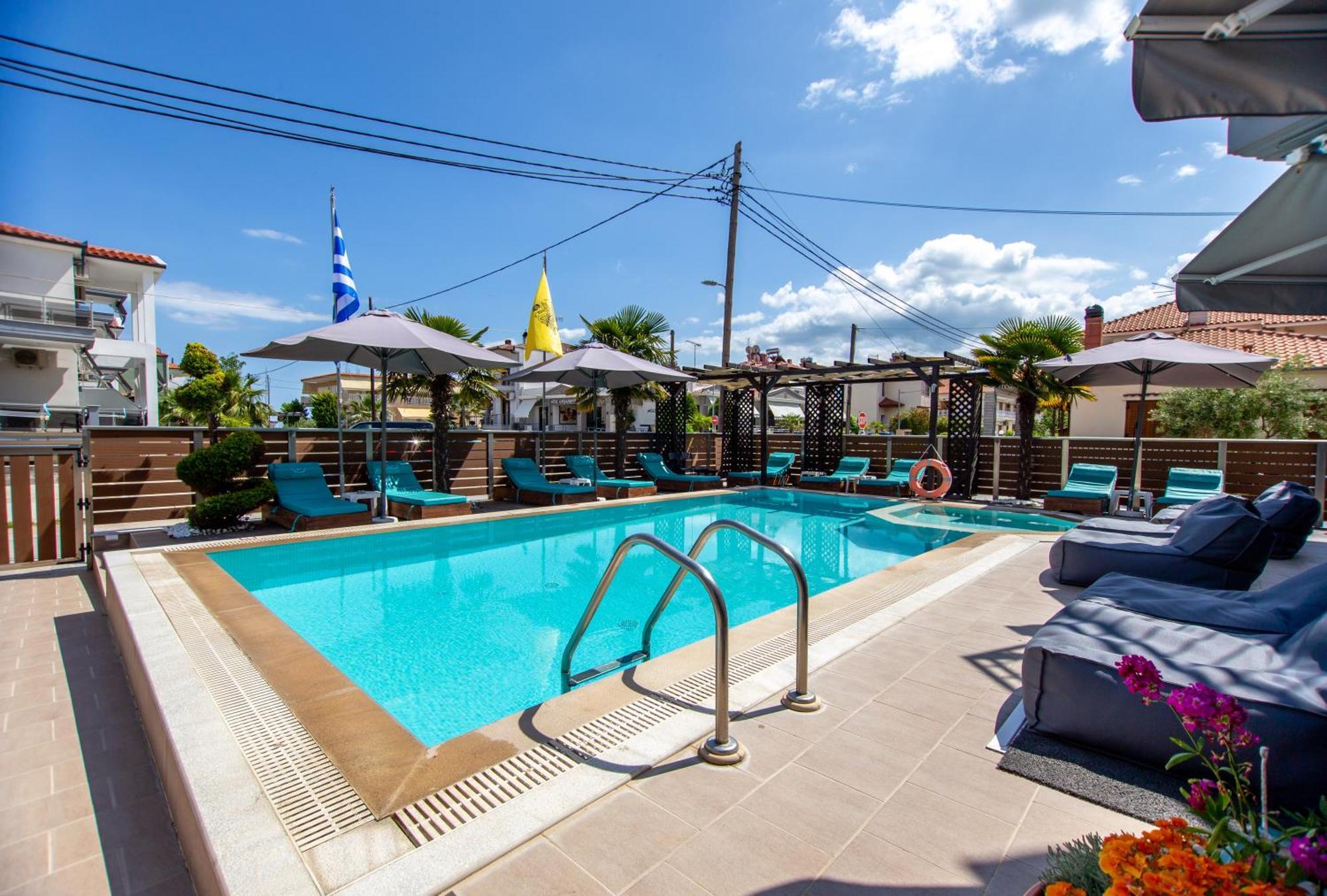 Sea Pearl Luxury Apartments Nea Vrasna Luaran gambar