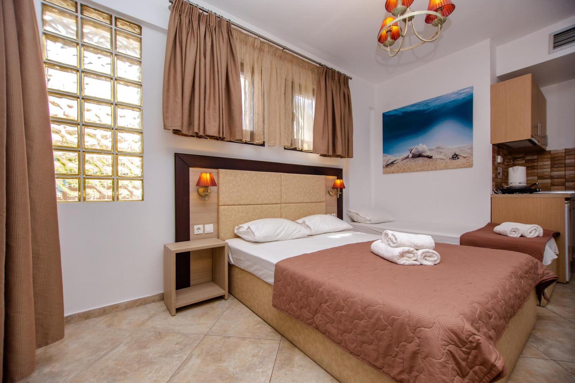 Sea Pearl Luxury Apartments Nea Vrasna Luaran gambar
